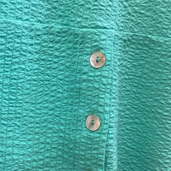 Toofan women’s size medium green tunic top - Picture 3 of 5